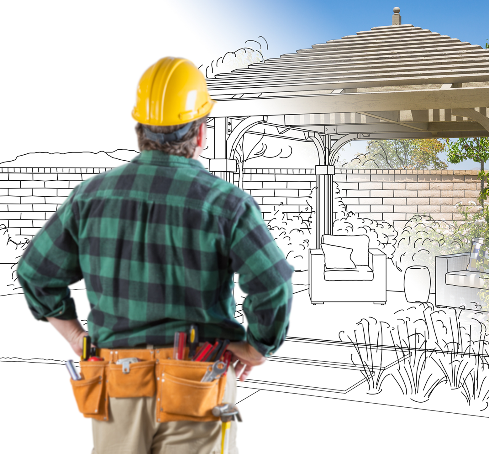 Los Angeles patio design and construction process