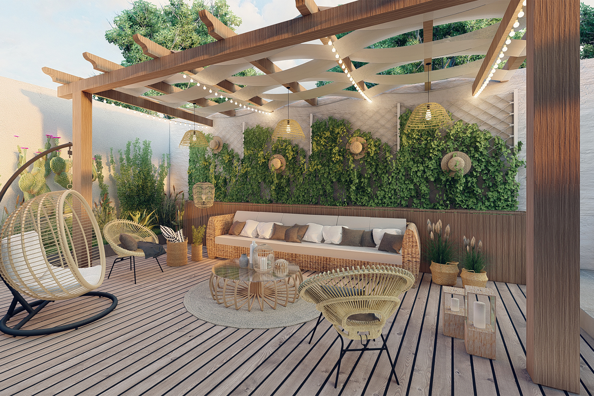 Deck and patio enclosure Los Angeles